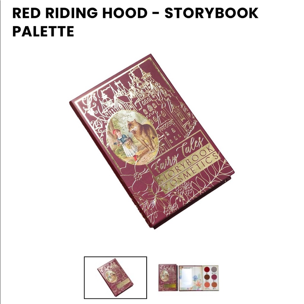 Fairytale Storybook Palette Little Red Riding Hood